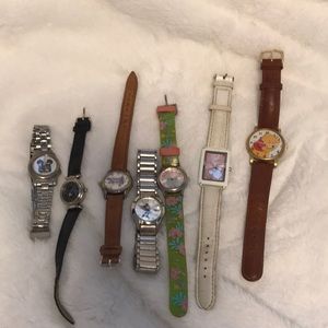 LOT DISNEY WATCHES